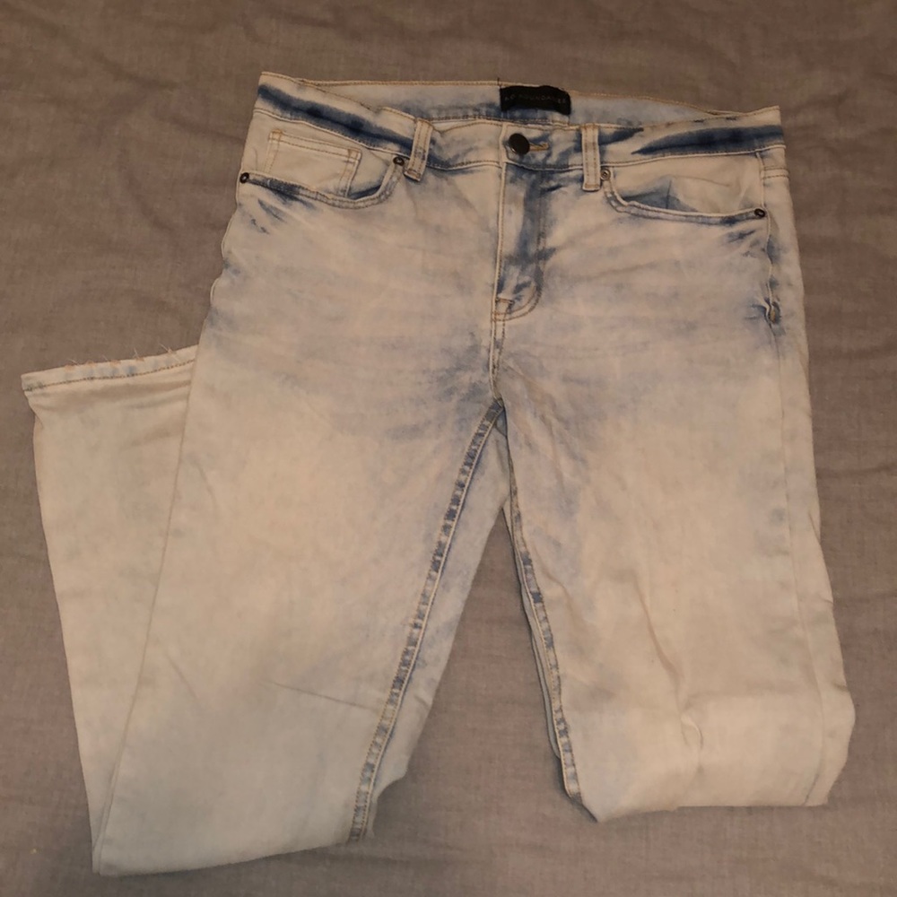 Light blue jeans